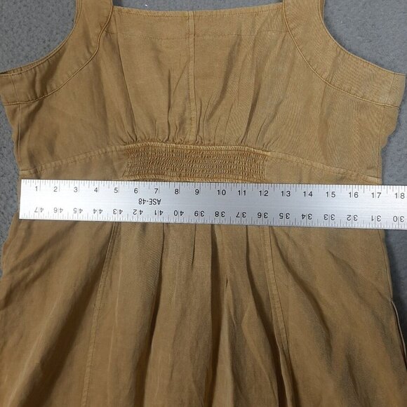 Sundance Yellow Sleeveless Sundress Midi - Picture 13 of 16
